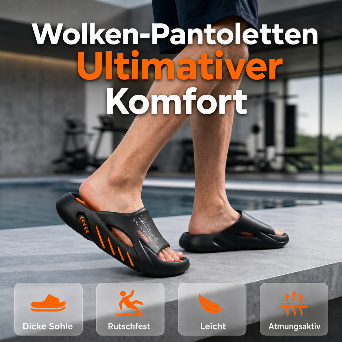 Cordula | Komfort-Sandalen mit stoßdämpfender Sohle