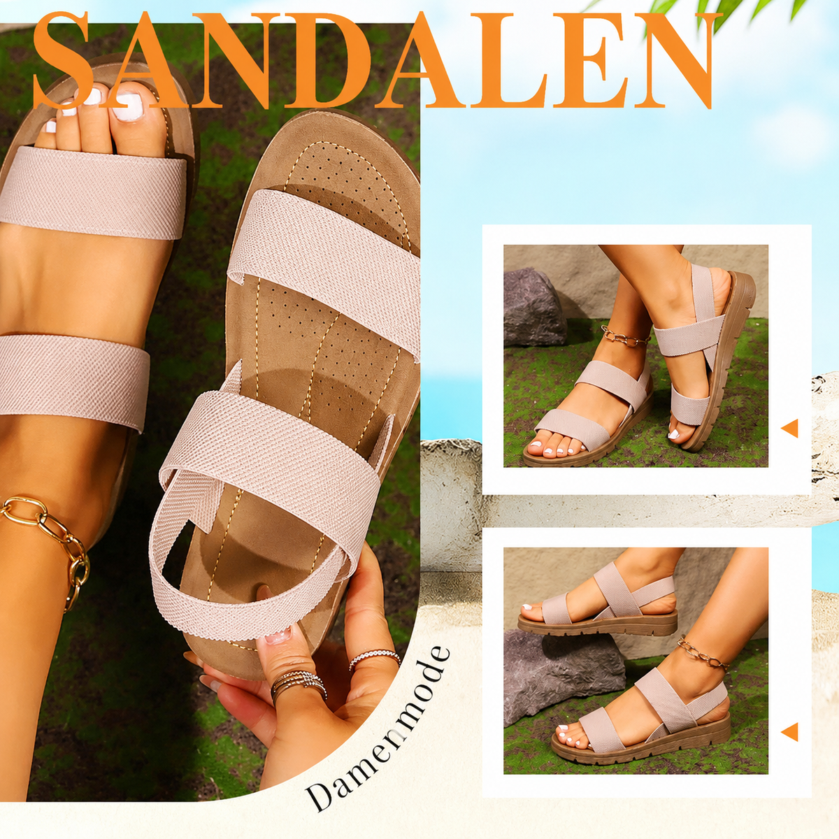 Hanna | Casual Comfort Sandals with Non-Slip Sole