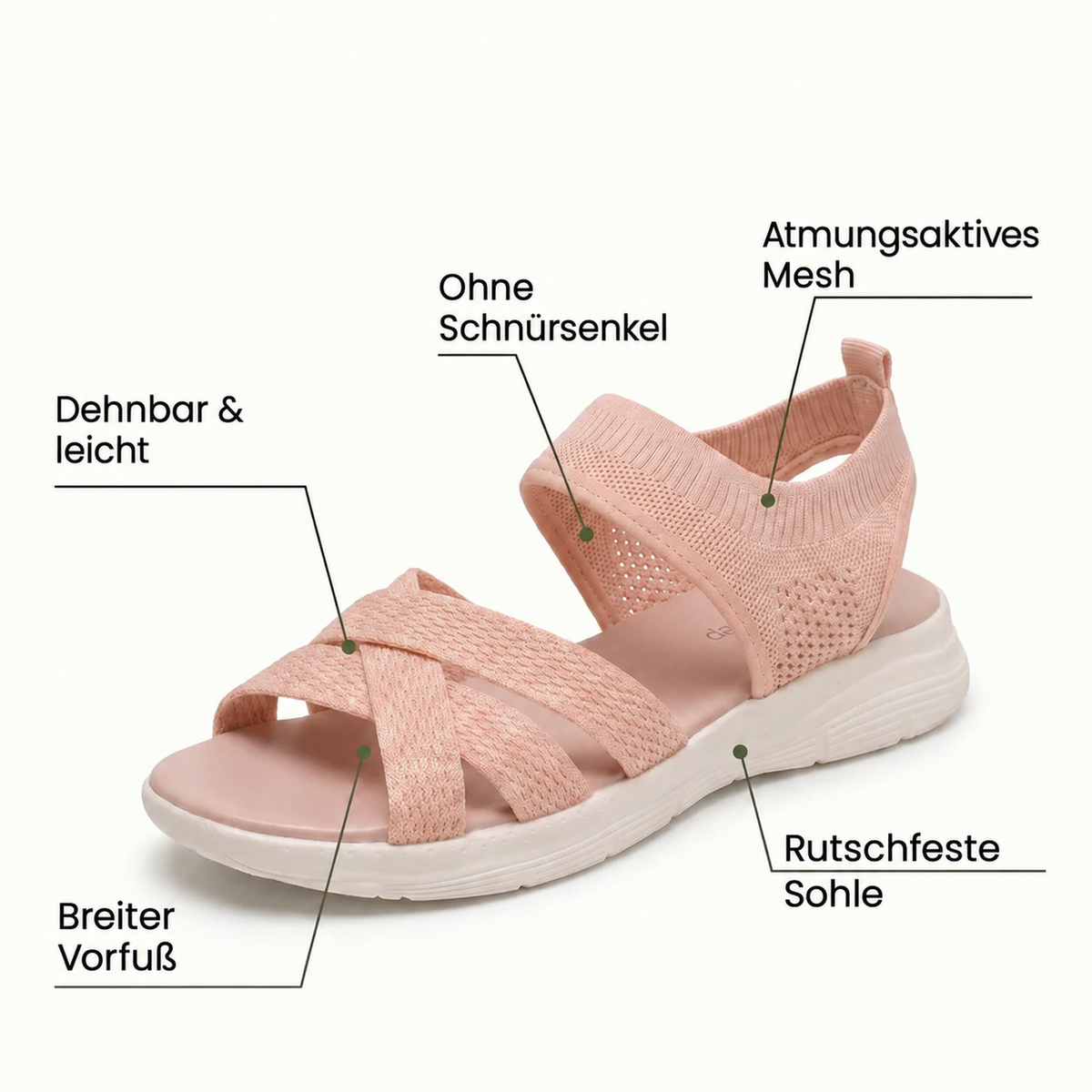 Heather | Orthopaedic Comfort Sandals for Women