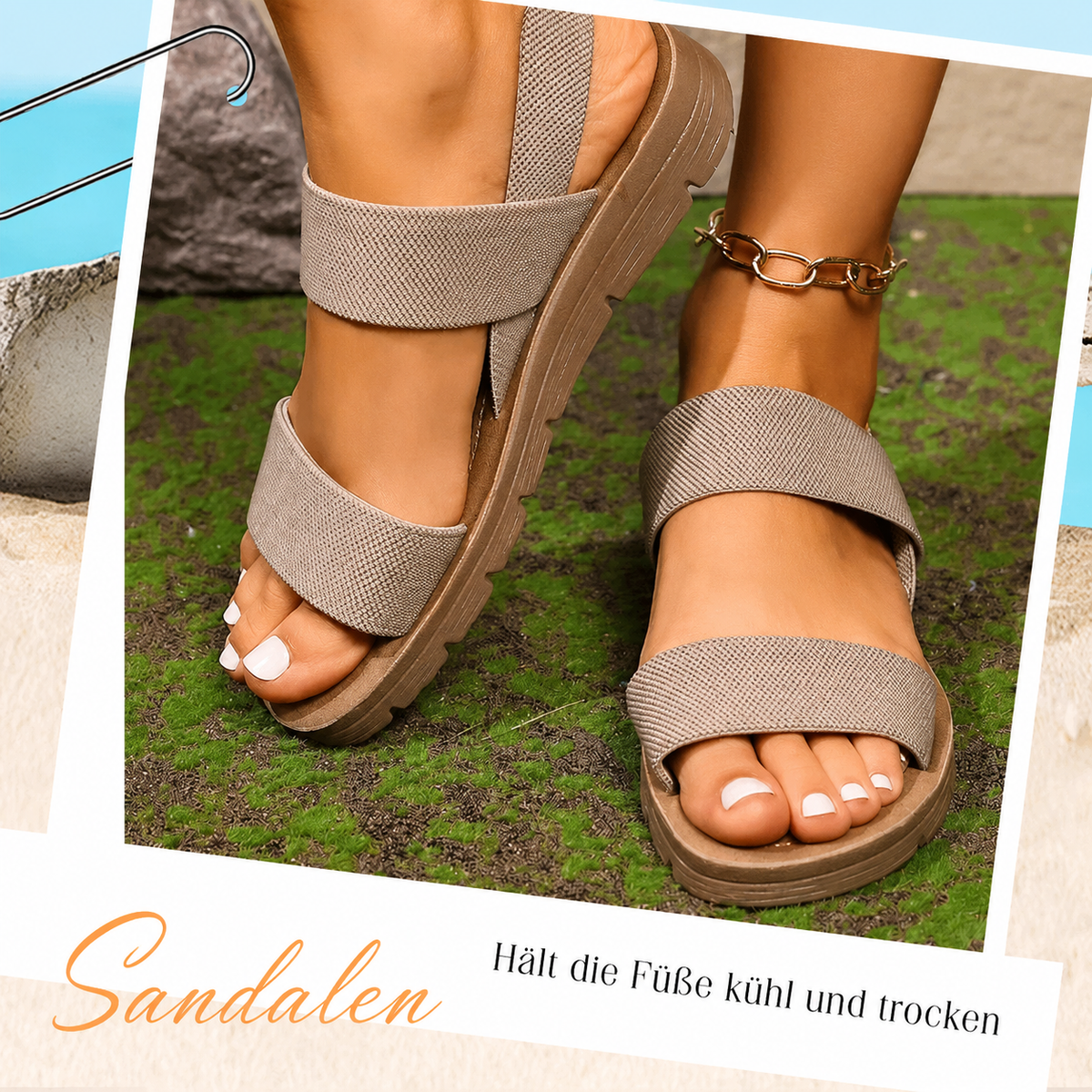 Hanna | Casual Comfort Sandals with Non-Slip Sole