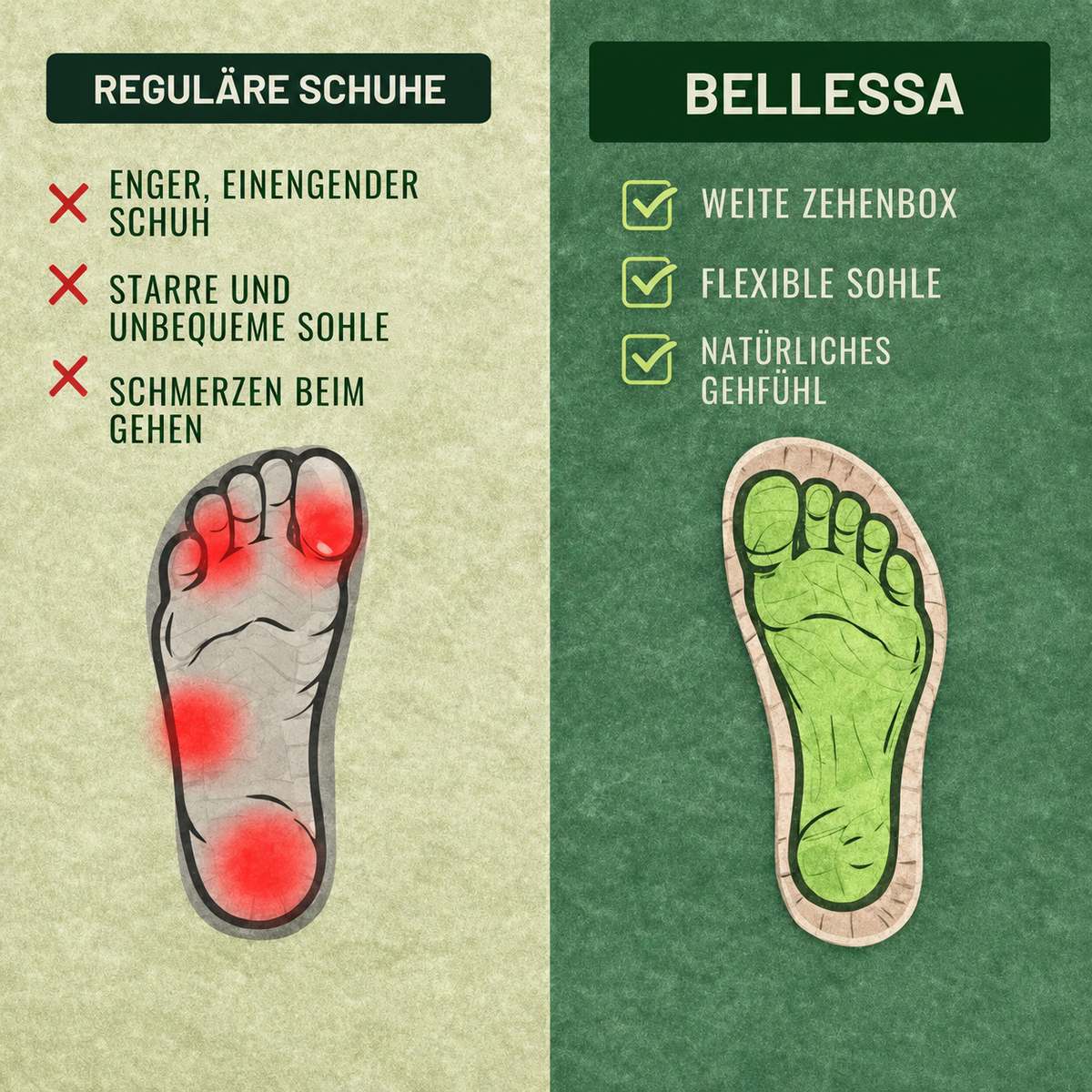 Elfrida | Comfort Sandals in Faux Leather with Velcro Fastening