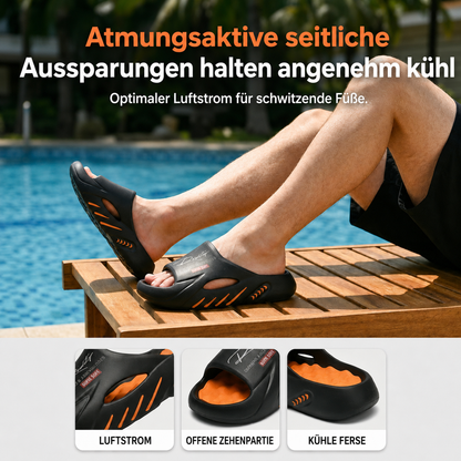 Cordula | Komfort-Sandalen mit stoßdämpfender Sohle