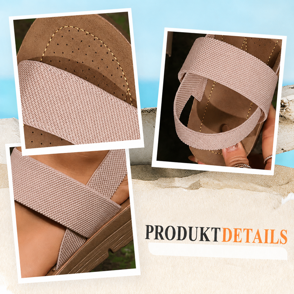 Hanna | Casual Comfort Sandals with Non-Slip Sole