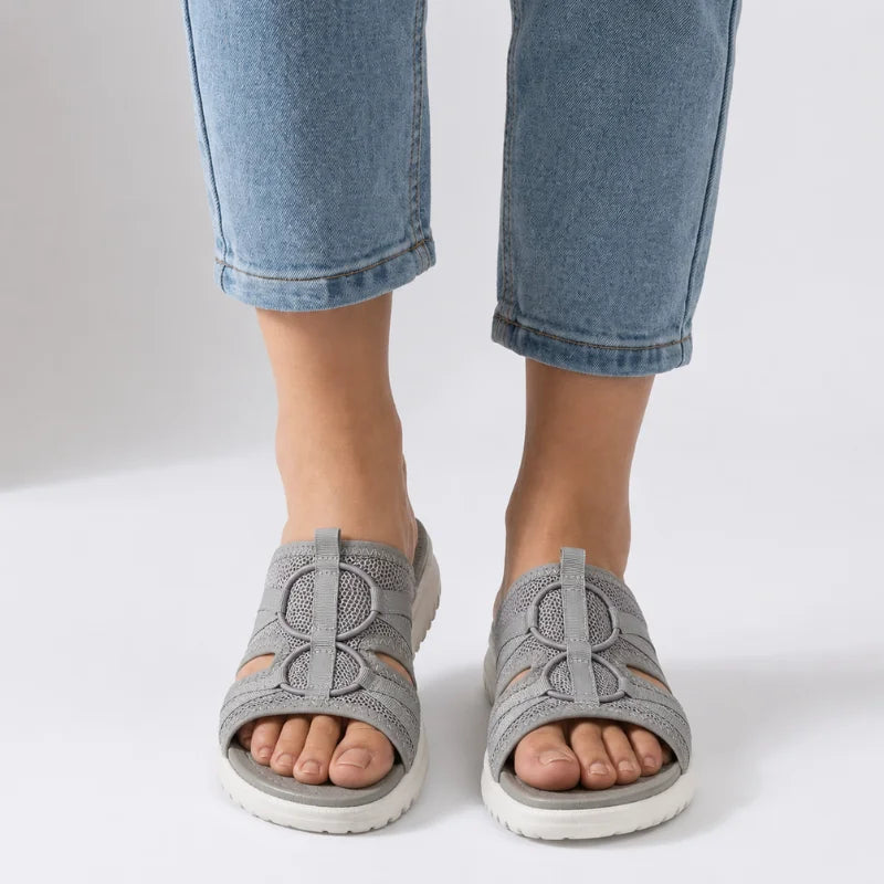 Gretchen | Light Slip-On Sandals with Wide Fit
