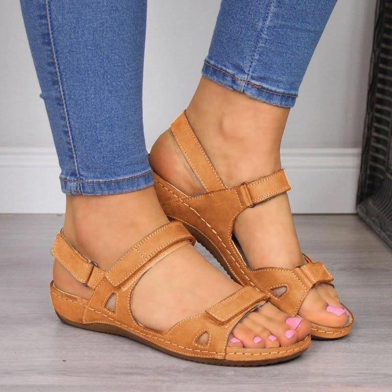 Brigitte | Orthopaedic Sandals with Retro Charm