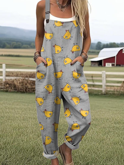 Franz Josef | Relaxed Wide-Leg Overalls