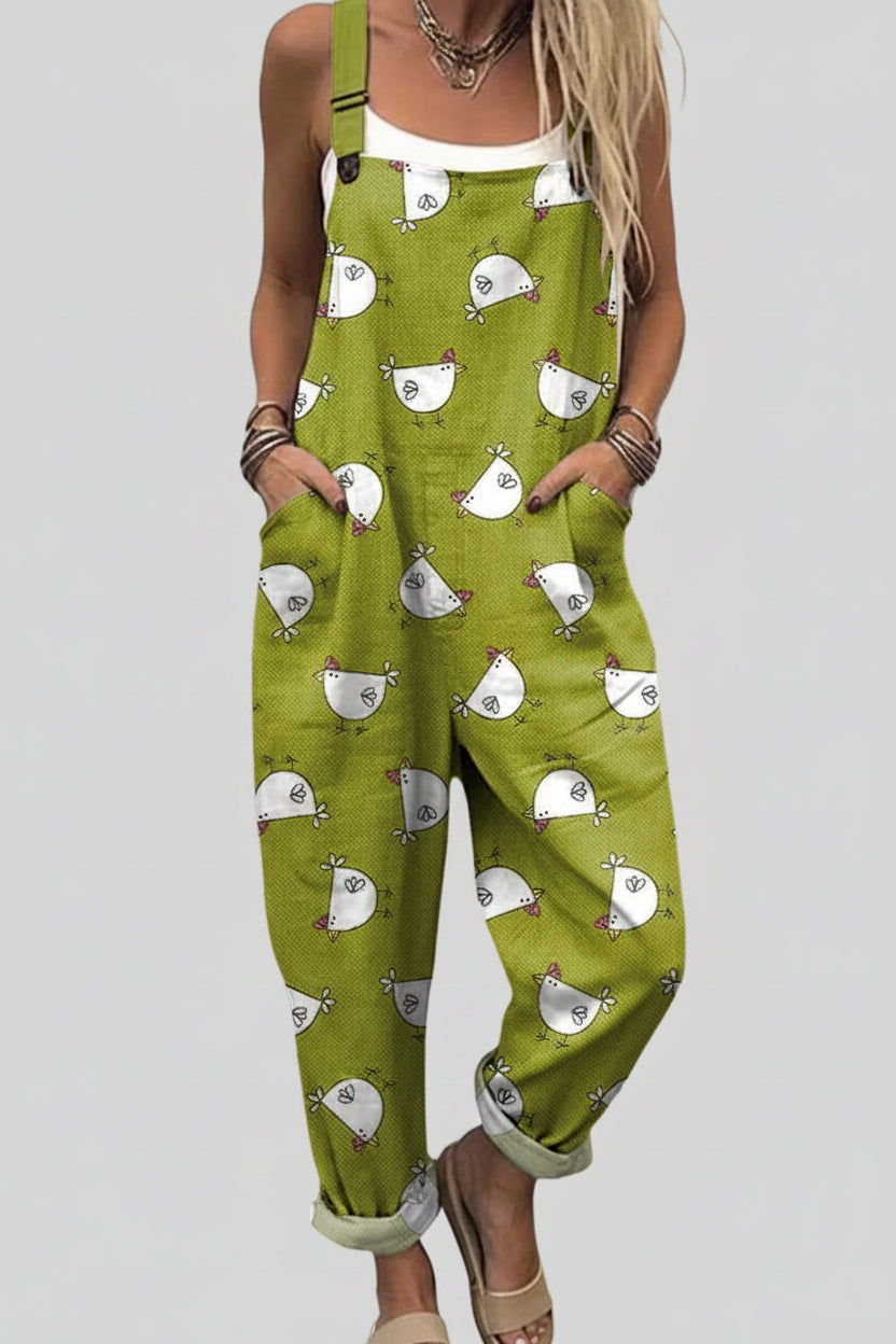 Franz Josef | Relaxed Wide-Leg Overalls