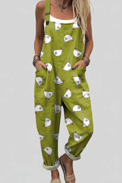 Franz Josef | Relaxed Wide-Leg Overalls