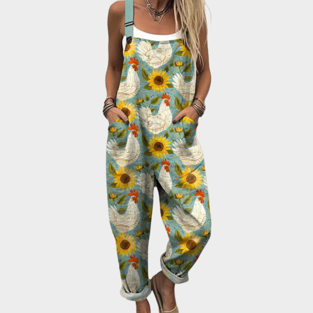 Ballina | Relaxed Wide-Leg Overalls