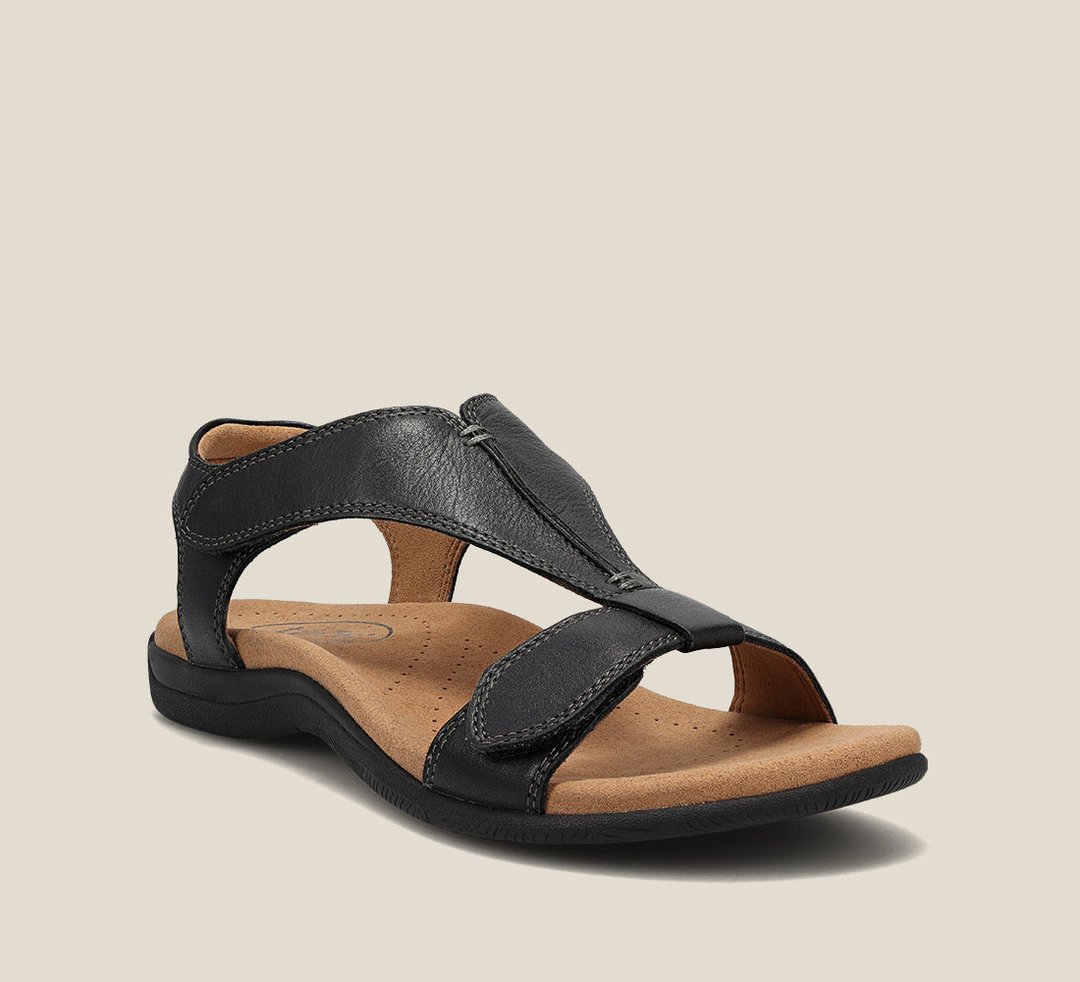 Amelia | Non-Slip Health Sandals in Faux Leather