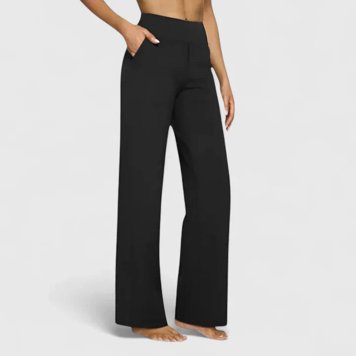 Ame | Versatile Chic Straight-Leg Pants with Pockets