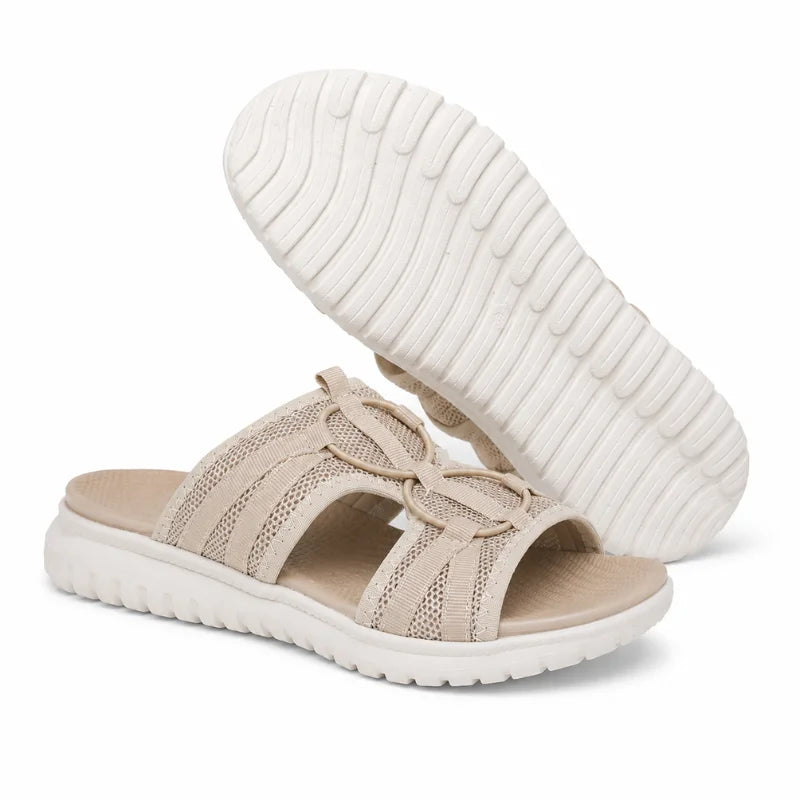 Gretchen | Light Slip-On Sandals with Wide Fit
