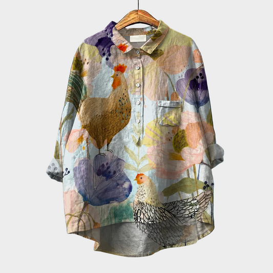 Dorothy | Soft-Draped Summer Blouse