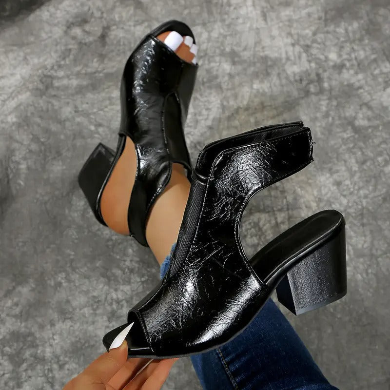 Jessa | Roman-Style Slip-On Sandals