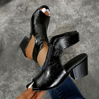 Jessa | Roman-Style Slip-On Sandals