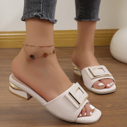 Lenny | Orthopaedic Sandals for Women with Chunky Heel