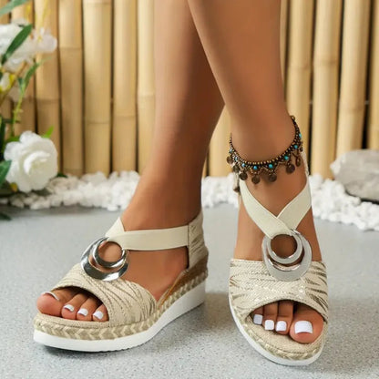 Brigitta | Sparkling Slingback Sandals
