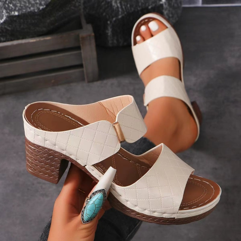 Gustava | Open-Toe Sandals for Women with High Heel