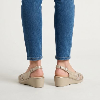 Silvana | Polished Slingback Sandals for Women