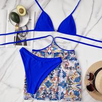Andra | Two-Piece Swimwear Set with Graphic Print
