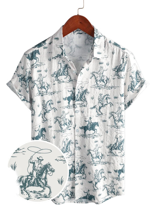Hans & Lea Kurzarmhemd Reinhold für Herren