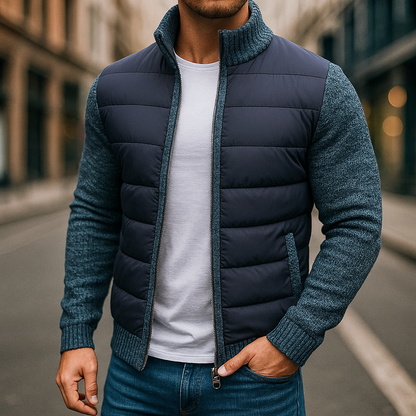 Bellardi | Hybrid Knit Puffer Jacket for Men
