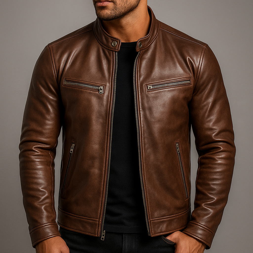 Cole | Vintage Leather Jacket for Men