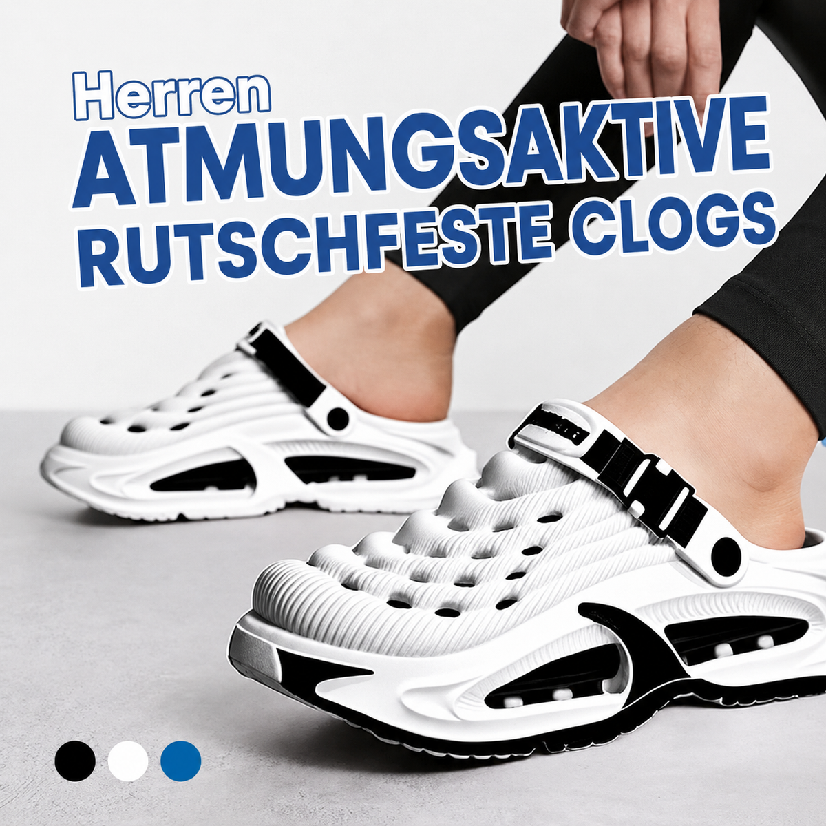 Dieter | Atmungsaktive Herren-Sandalen für Alltag und Freizeit