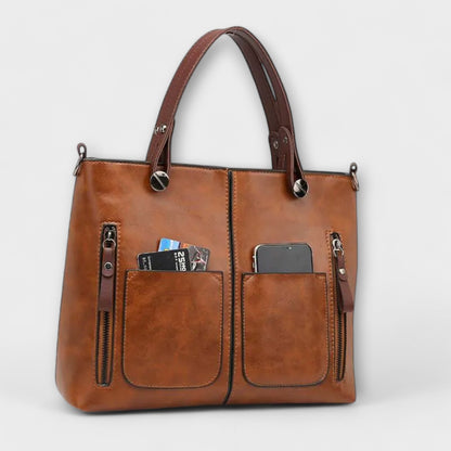 Agatha | Elegant Leather-Look Handbag