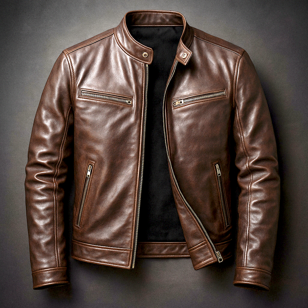 Cole | Vintage Leather Jacket for Men