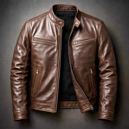 Cole | Vintage Leather Jacket for Men