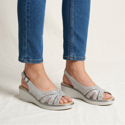 Silvana | Polished Slingback Sandals for Women