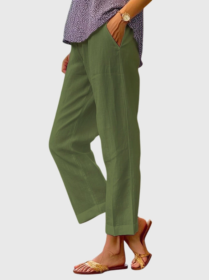 Elaine | Chic Straight-Leg Pants for Day to Night