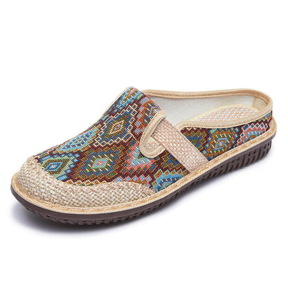 Luzia | Canvas Charm Sandals