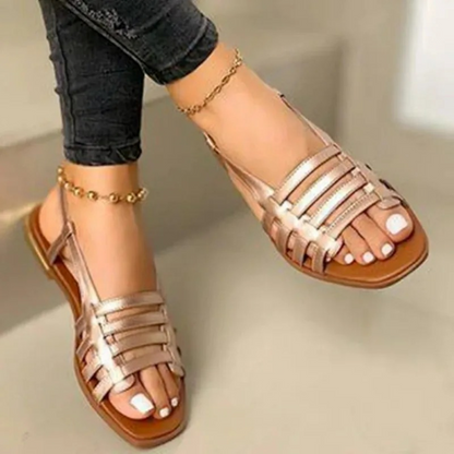 Nadia | Sandals with Flat Sole