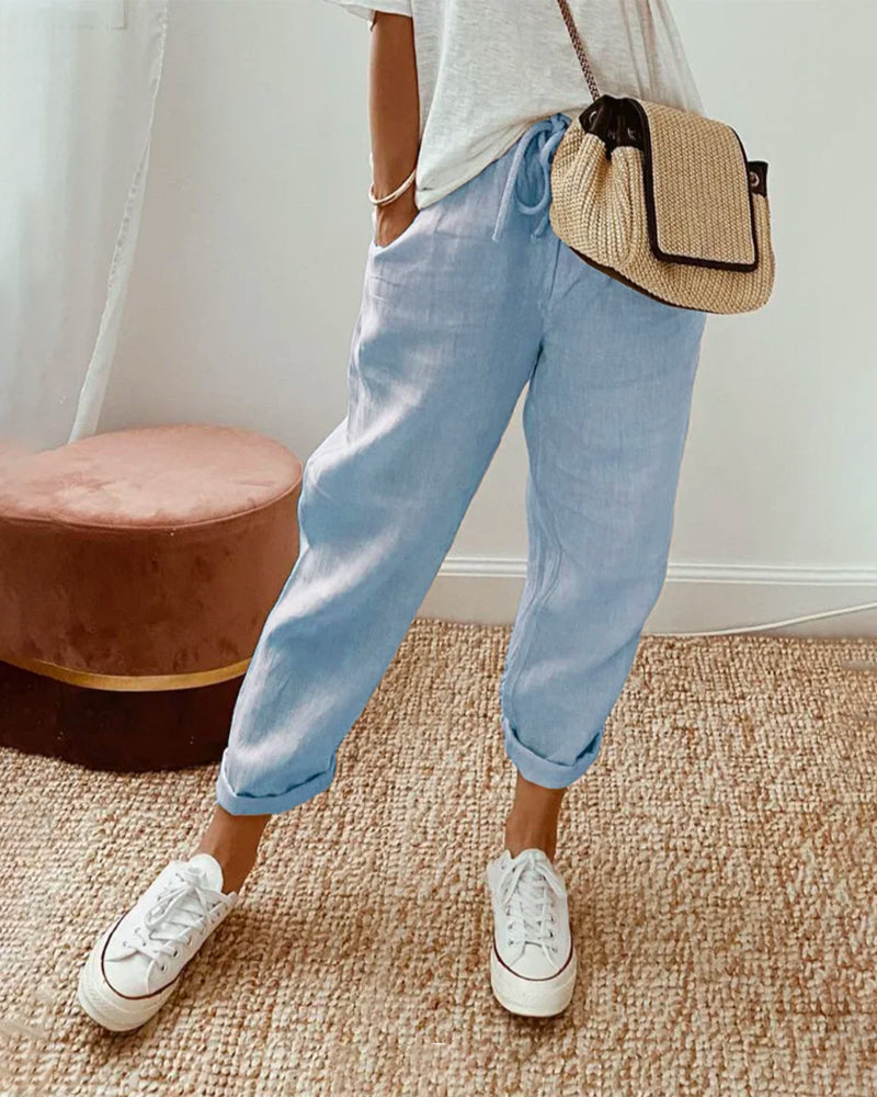 Fuu | Flowing Wide-Leg Pants