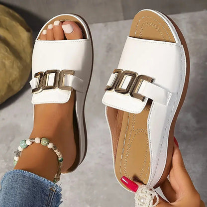 Agnes | Elegant Wedge Sandals for Women