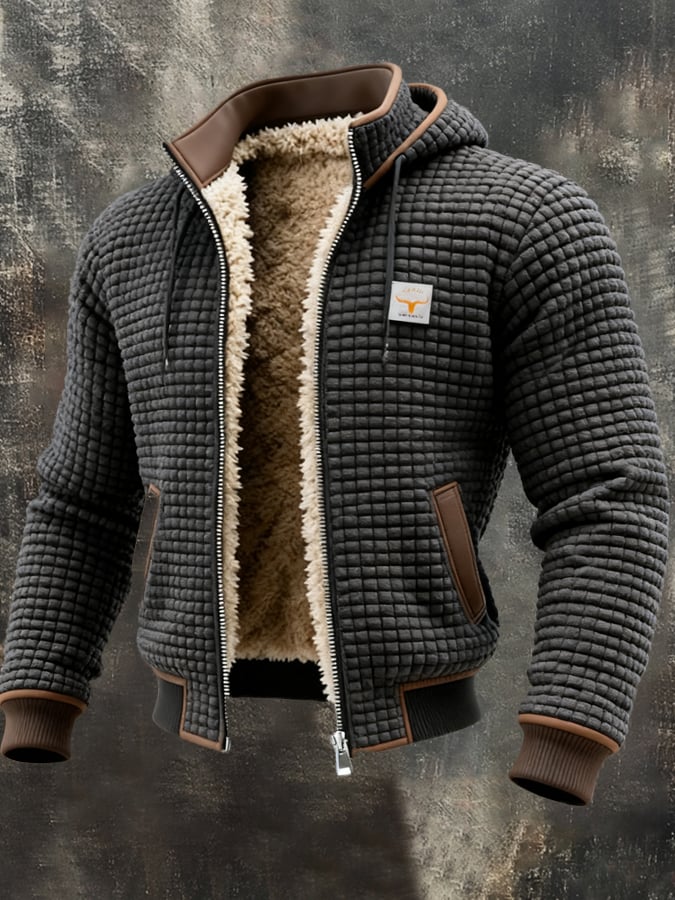 Mathis | Padded Fleece Jacket for Men