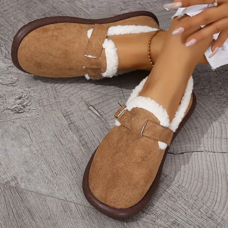 Krisa | Plush Slip-On Comfort Slippers