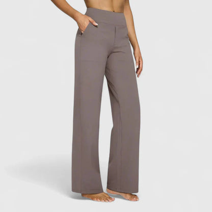 Ame | Versatile Chic Straight-Leg Pants with Pockets