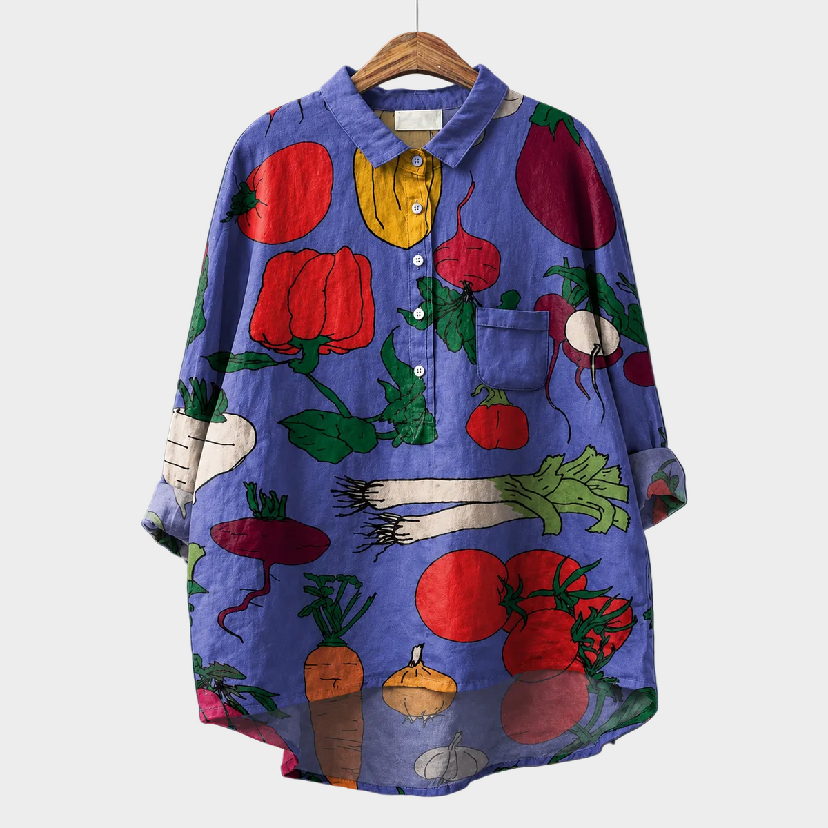 Frances | Soft-Draped Summer Blouse