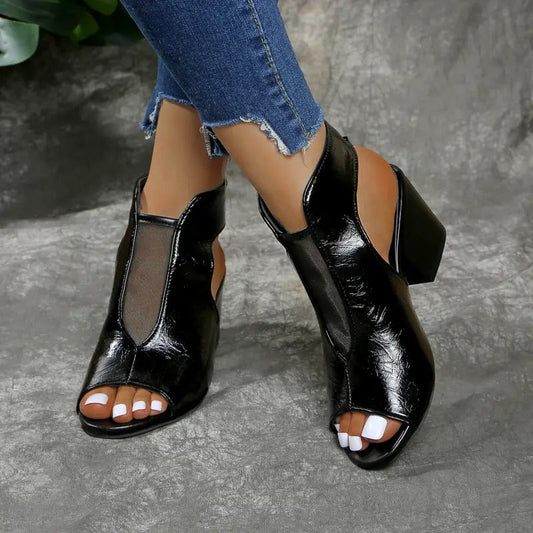 Jessa | Roman-Style Slip-On Sandals