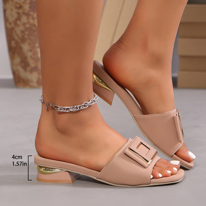 Lenny | Orthopaedic Sandals for Women with Chunky Heel