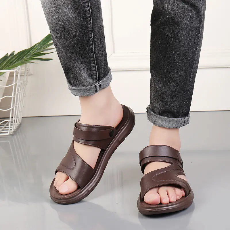 Josef | Herren-Sandalen aus Nubuk-Optik