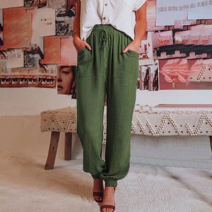 Kaela | Slim Jogger Pants with Adjustable Waistband
