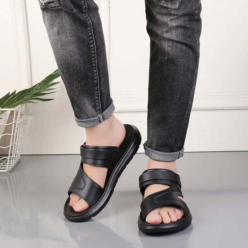 Josef | Herren-Sandalen aus Nubuk-Optik