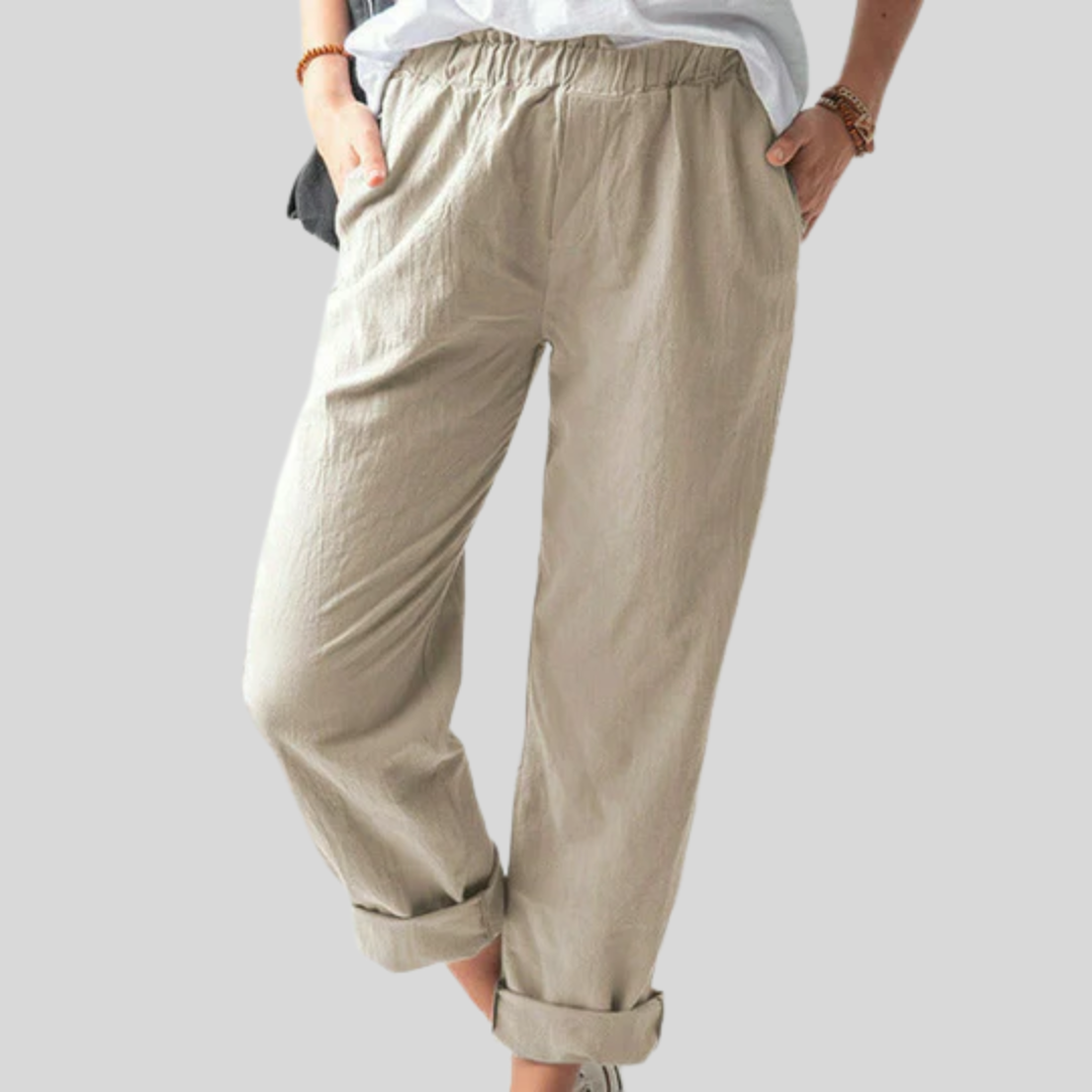 Neria | Minimalist Chic Straight-Leg Pants