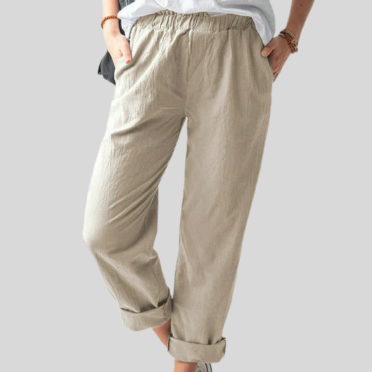 Neria | Minimalist Chic Straight-Leg Pants