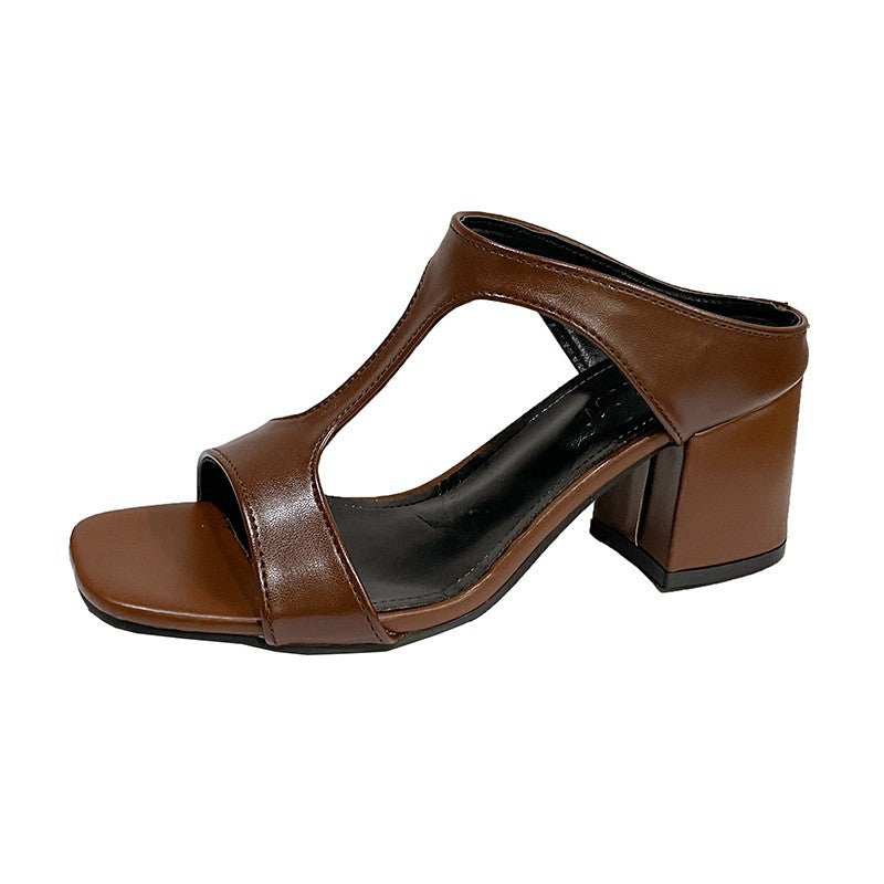 Vivian | Sandals with Block Heel for Women