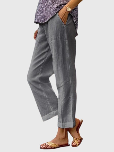 Elaine | Chic Straight-Leg Pants for Day to Night